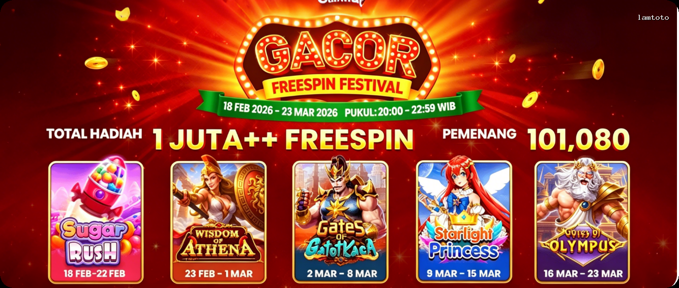 Login lamtoto Sekarang Bonus Melimpah